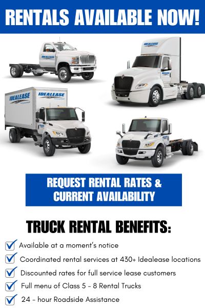 Commercial Truck Rentals available Denver, Aurora, Las Vegas