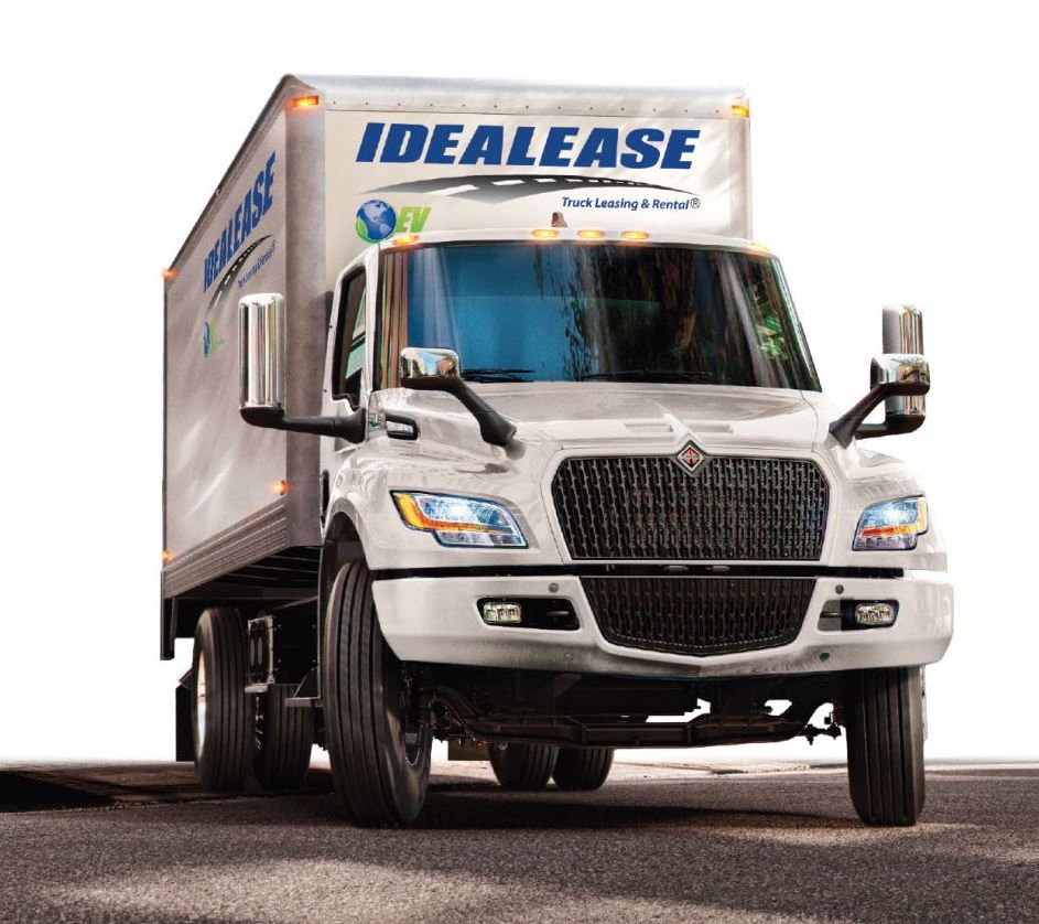 Idealease commercial electric truck lease - Electric International eMV