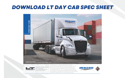 International LT Day Cab Spec Sheet McCandless Idealease