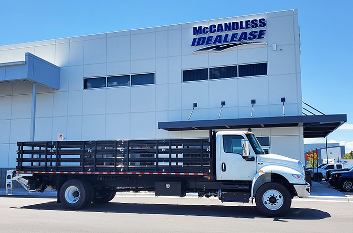 Flat Bed Truck Rentals McCandless Idealease   Flat Bed With Liftgates For Rent 