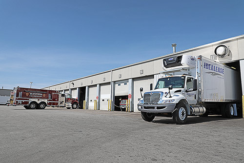 Idealease Refrigerated Truck Service and Maintenance